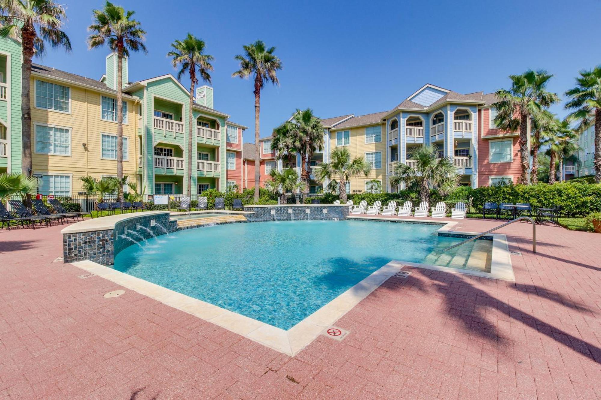 The Dawn Condominiums Galveston Oda fotoğraf