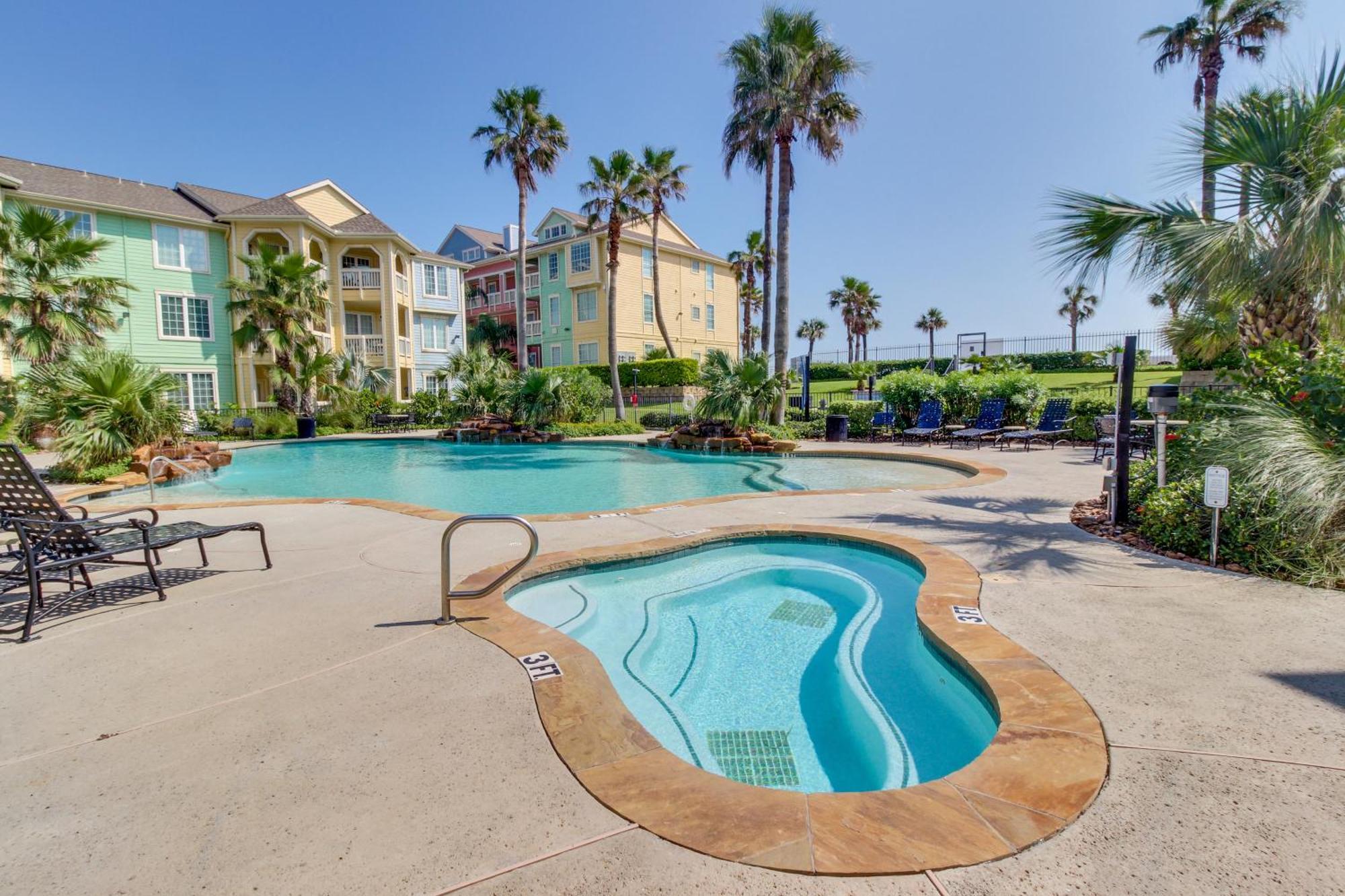 The Dawn Condominiums Galveston Oda fotoğraf