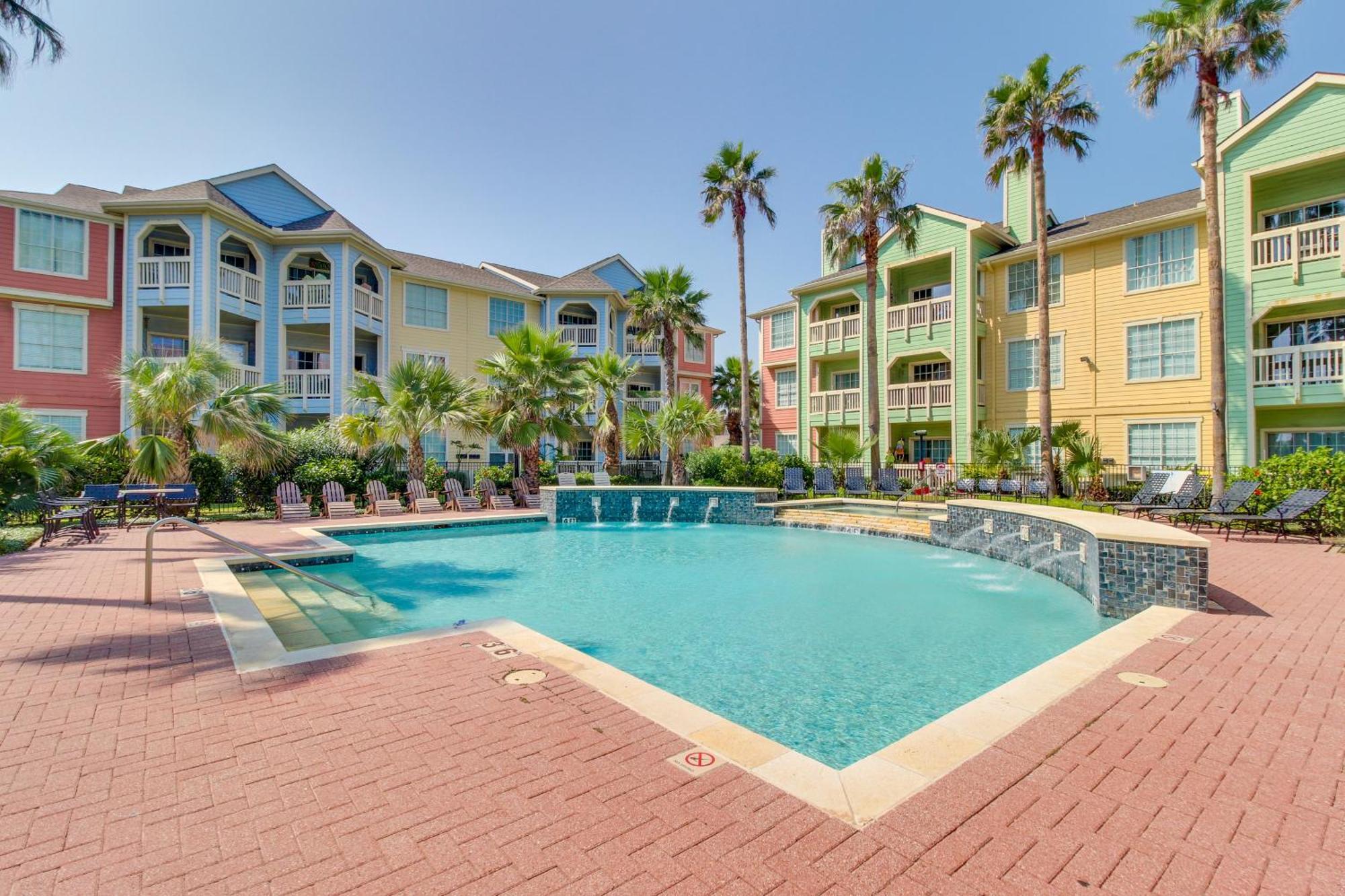 The Dawn Condominiums Galveston Oda fotoğraf