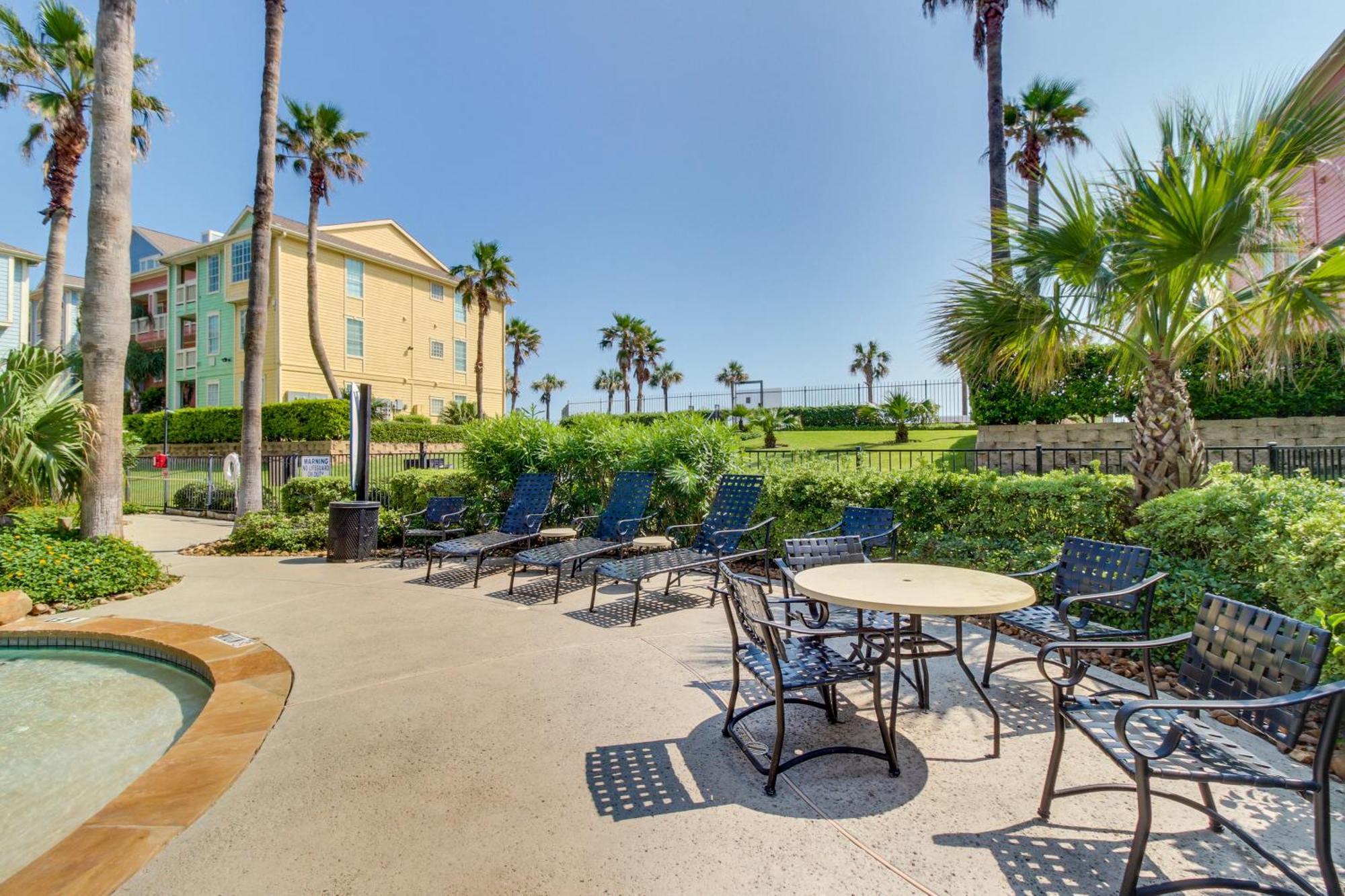 The Dawn Condominiums Galveston Oda fotoğraf